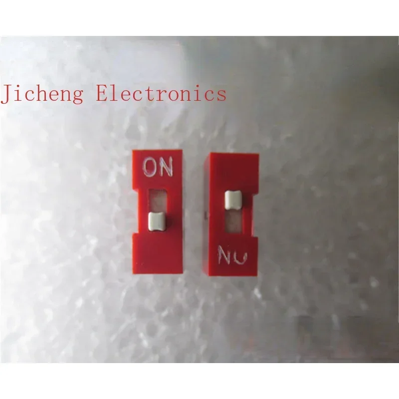 10PCS Red Dip Switch DS-01/02/03/04/5/6/7/8/10/12-bit 2.54 Horizontal Dialing Code.