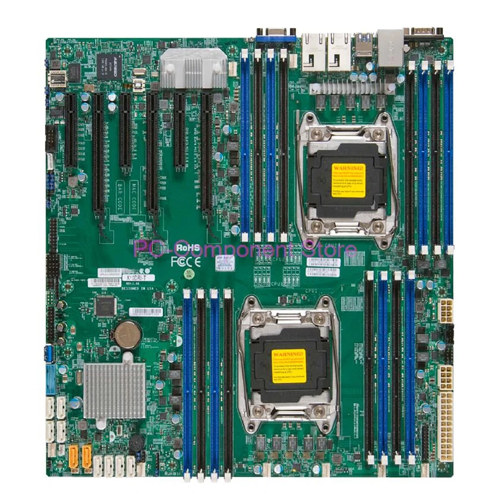 X10DRi-T para placa-mãe de servidor Supermicro E5-2600 v4/v3 família Intel ®   X540 Porta Dupla 10GBase-T LGA2011 DDR4