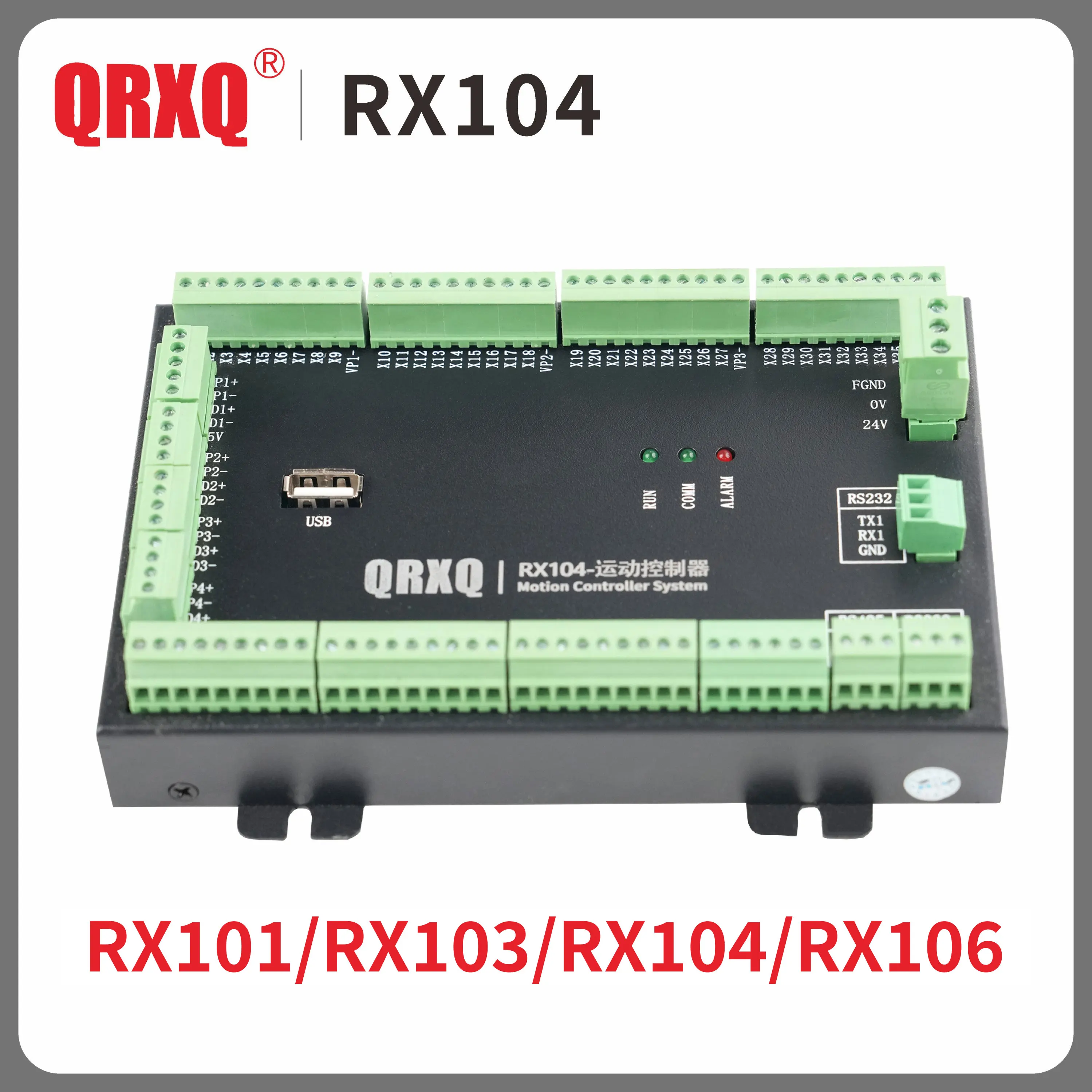 

QRXQ RX101,RX103,RX104,RX106Single axis, multi-axis controller