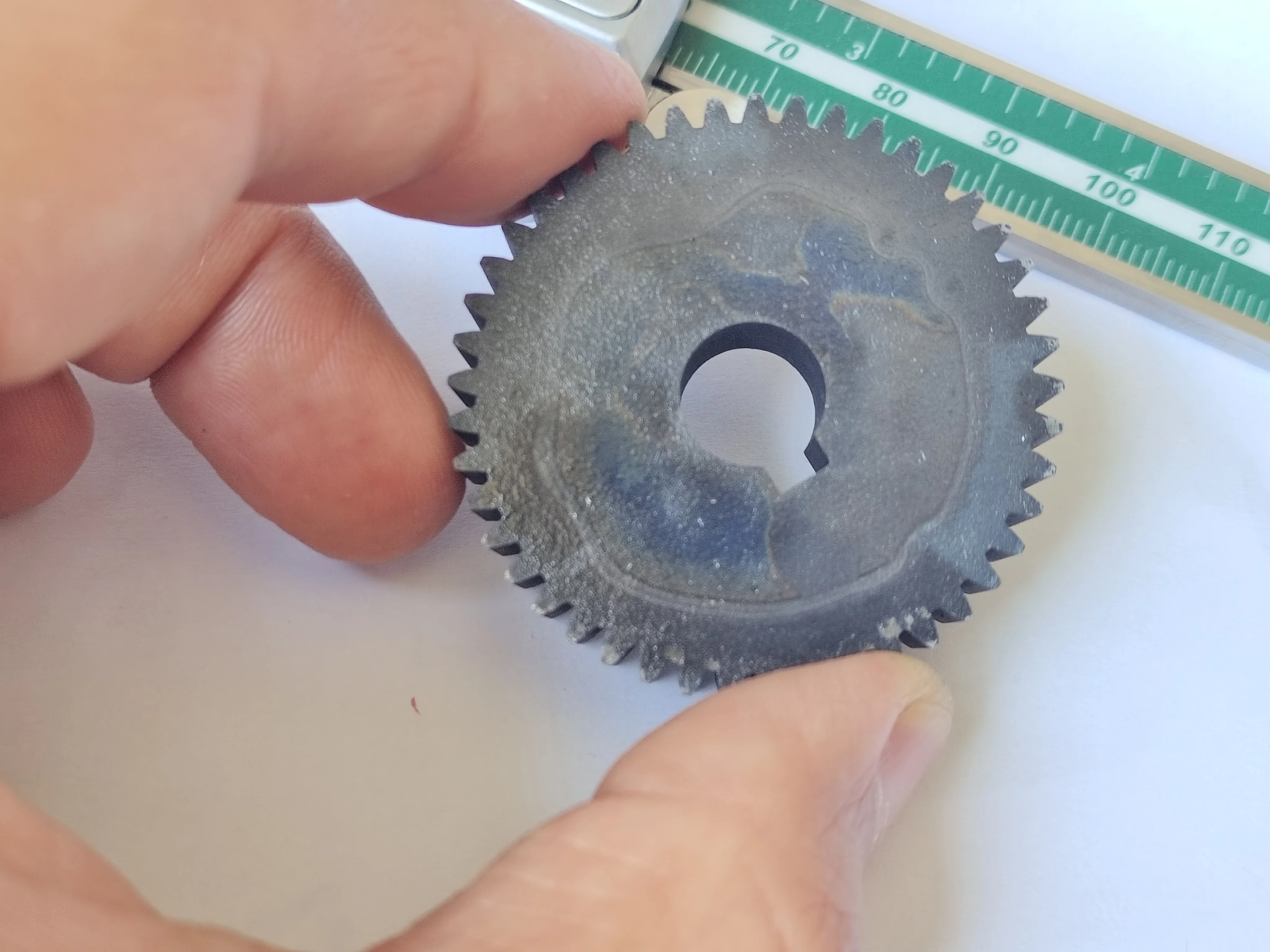 

Индивидуальный приводной вал (шестерня) толщиной 12 мм, из углеродистой стали, модуль 1.25, 10~100 зубьев