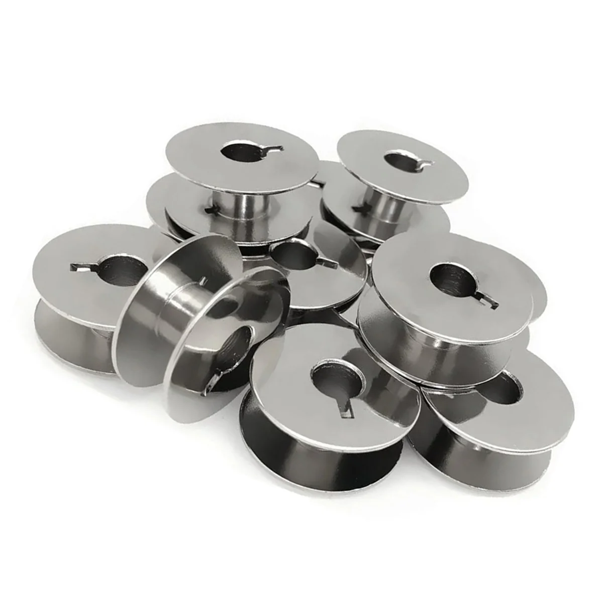 

SSR 100 PCS Sewing Machine Metal "L" Electric Lock Cylinder Bobbins for Singer Sewing Machine Accessories