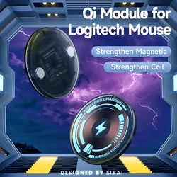 Logitech g pro x,superlight 2 dex pro2,lightspeed g703 g502 x plus hero g903 g903用のワイヤレスマウスモジュール