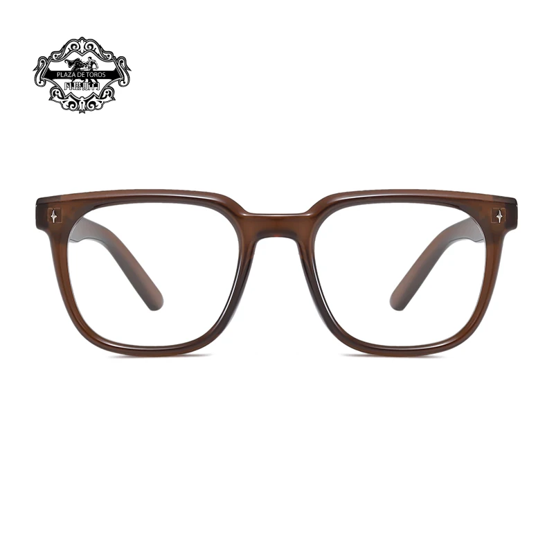 0 bis +6,0 klassische Marke Anti-Blaulicht-Farbverlaufsbrille Computer-Lesebrille optische Linsen mit medizinischen Rezeptbrillen