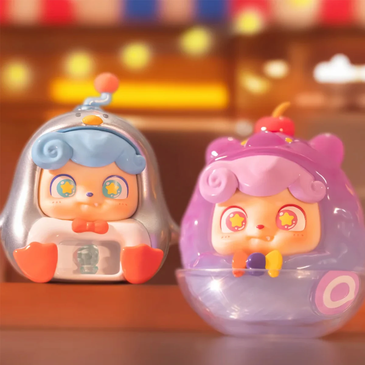 HIPLAY JOTOYS Q.Kid Street Snack Mini Series Set Figura scatola cieca