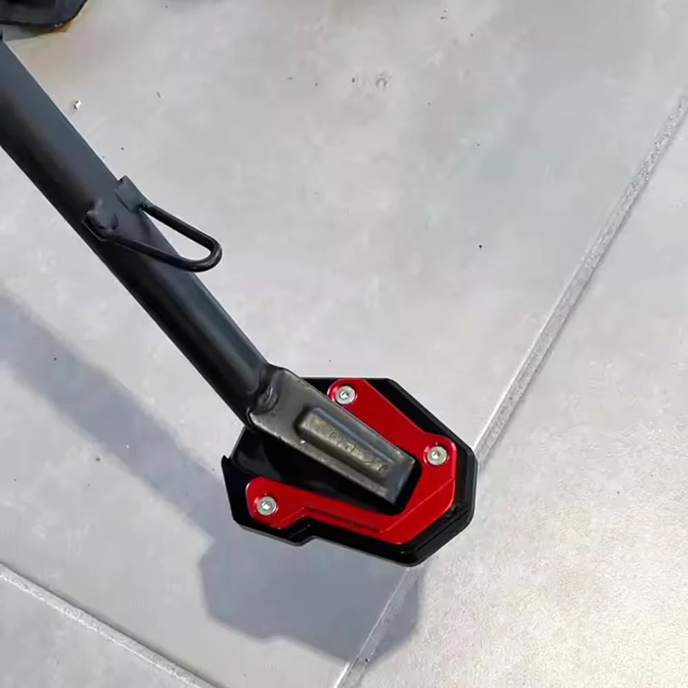 Für Ducati Monster 937 950 SP 821 1200 S 696 Multistrada V2 V4 Diavel Zubehör Motorrad-Seitenständer-Verlängerungspad – Detail 3