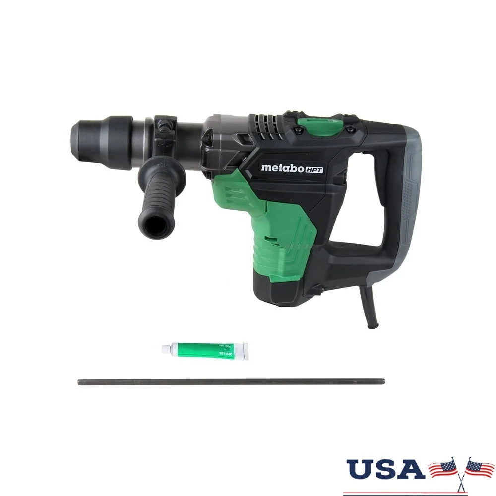 

10 Amp Corded SDS Max Rotary Hammer Powerful Motor 6.3 ft lbs Impact Energy 2800 RPM Vibration Reduction Soft Handle 360 Degree