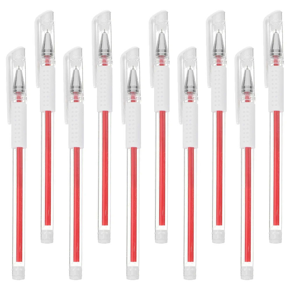 10Pcs Waterproof Skin Marker Pens Portable Eyebrow Positioning Marker Pen for Surgery Tattoo Supplies Skin Position Pen