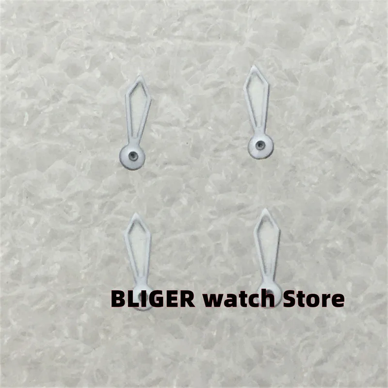 BLIGER Watch Hands 24 Hours Small Hand Green Luminous Fits NH37 NH39 Movement