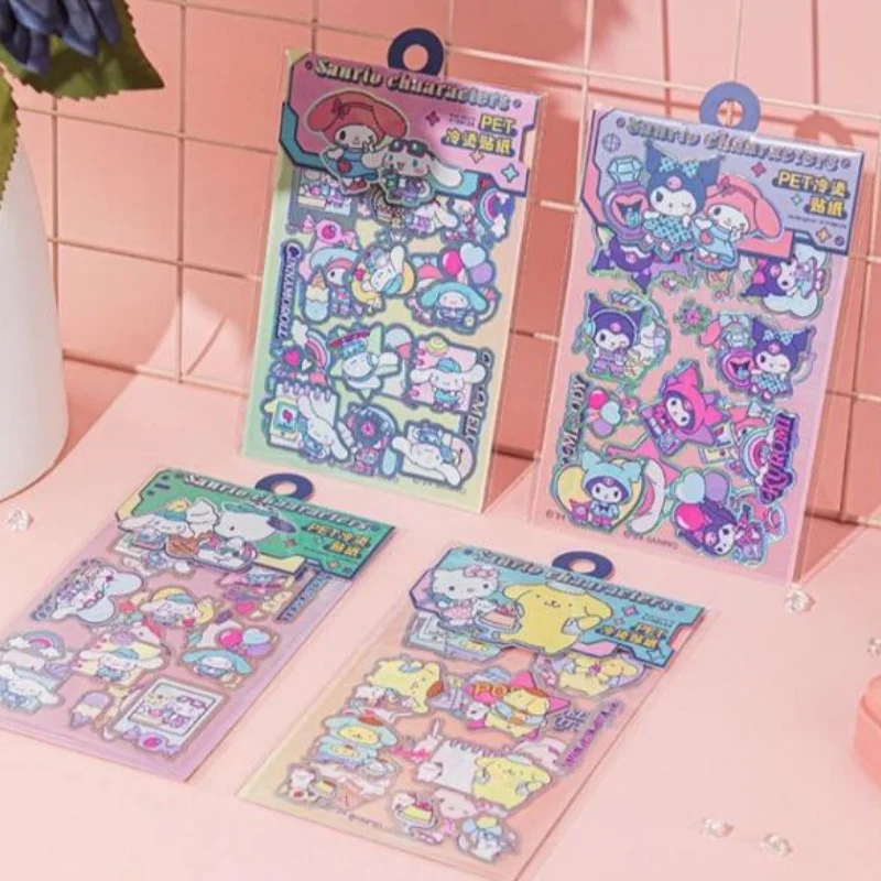 20-pacchi-lotto-sanrio-kuromi-melody-cinnamoroll-adesivi-carino-scrapbooking-fai-da-te-diario-decorativo-adesivo-di-tenuta-album-etichetta-bastone