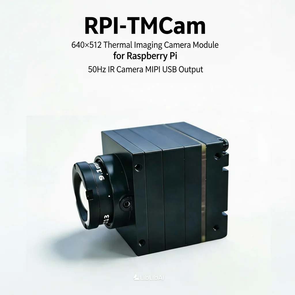 RPI-TMCam Thermal Imaging Core 640×512 Uncooled Vanadium Oxide Infrared Detector 12μm Pixel Industrial Thermal Module