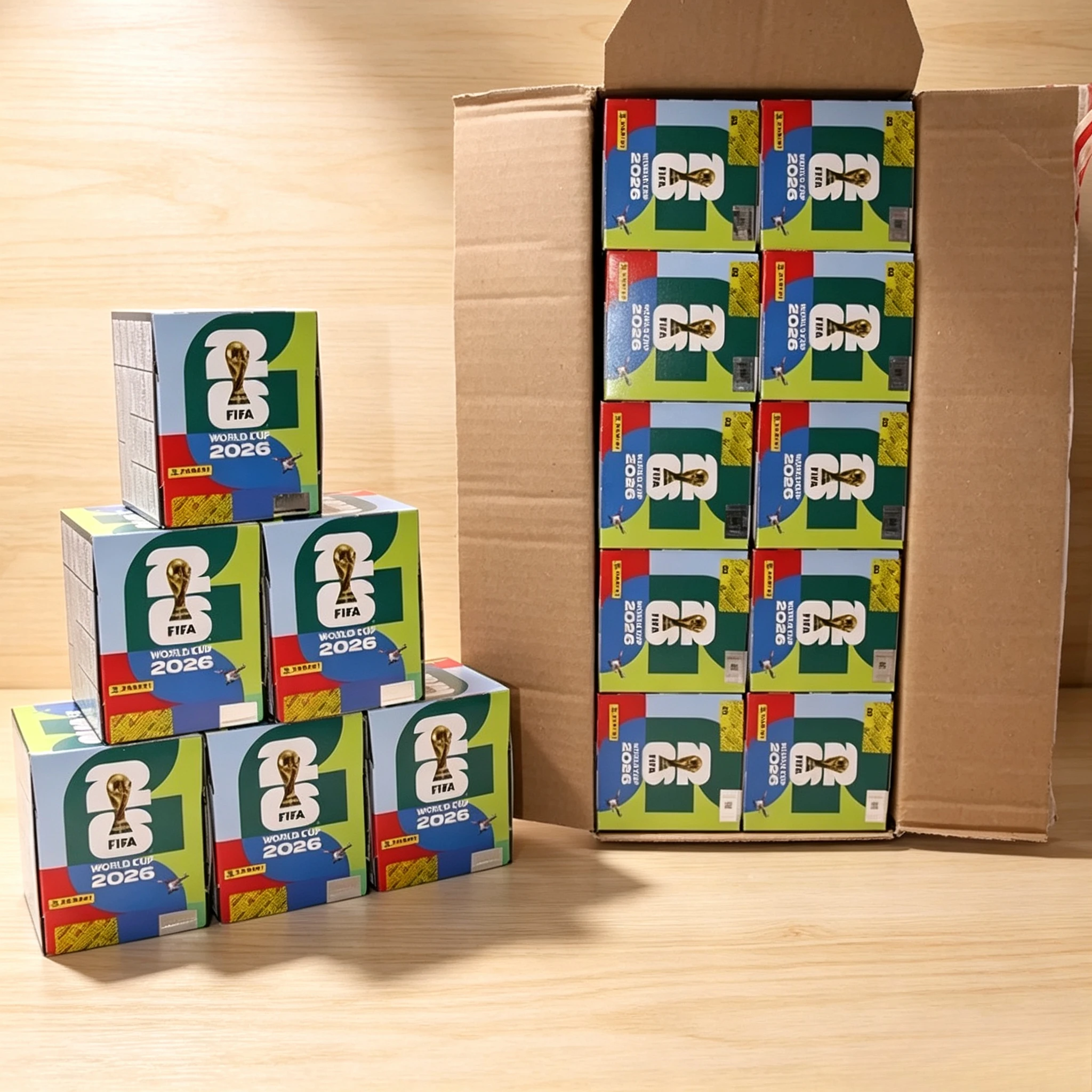 2026 Panini Weltmeisterschafts-Stickerpack Panini Fußballkarten Panini Karten Fußball-Memorabilien-Sammlung Panini Fußballkarten Geschenk