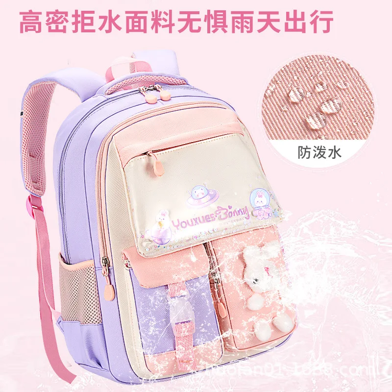 Mochilas escolares para niños y niñas, Mochila ortopédica primaria, Mochila escolar de princesa