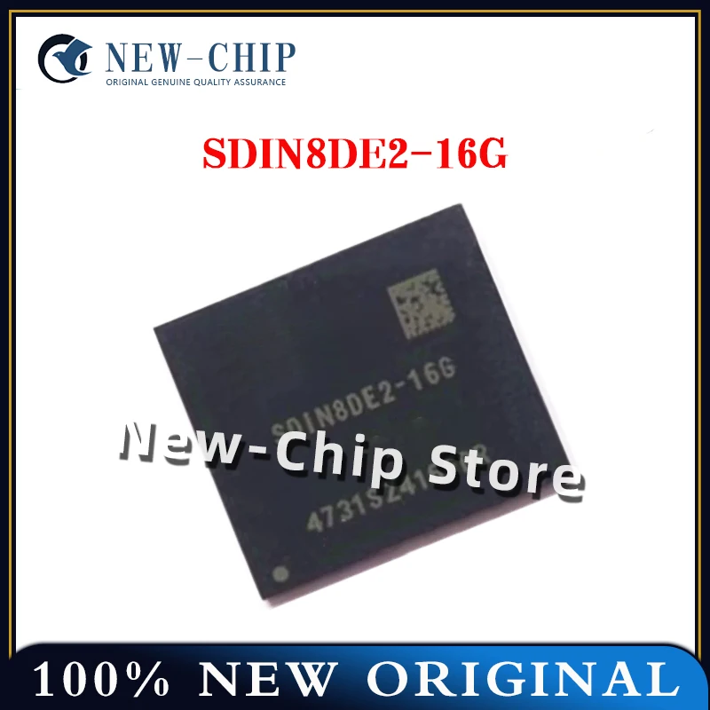 1PCS-20PCS/LOT SDIN8DE2-16G  SDIN8DE2  BGA153   New Original