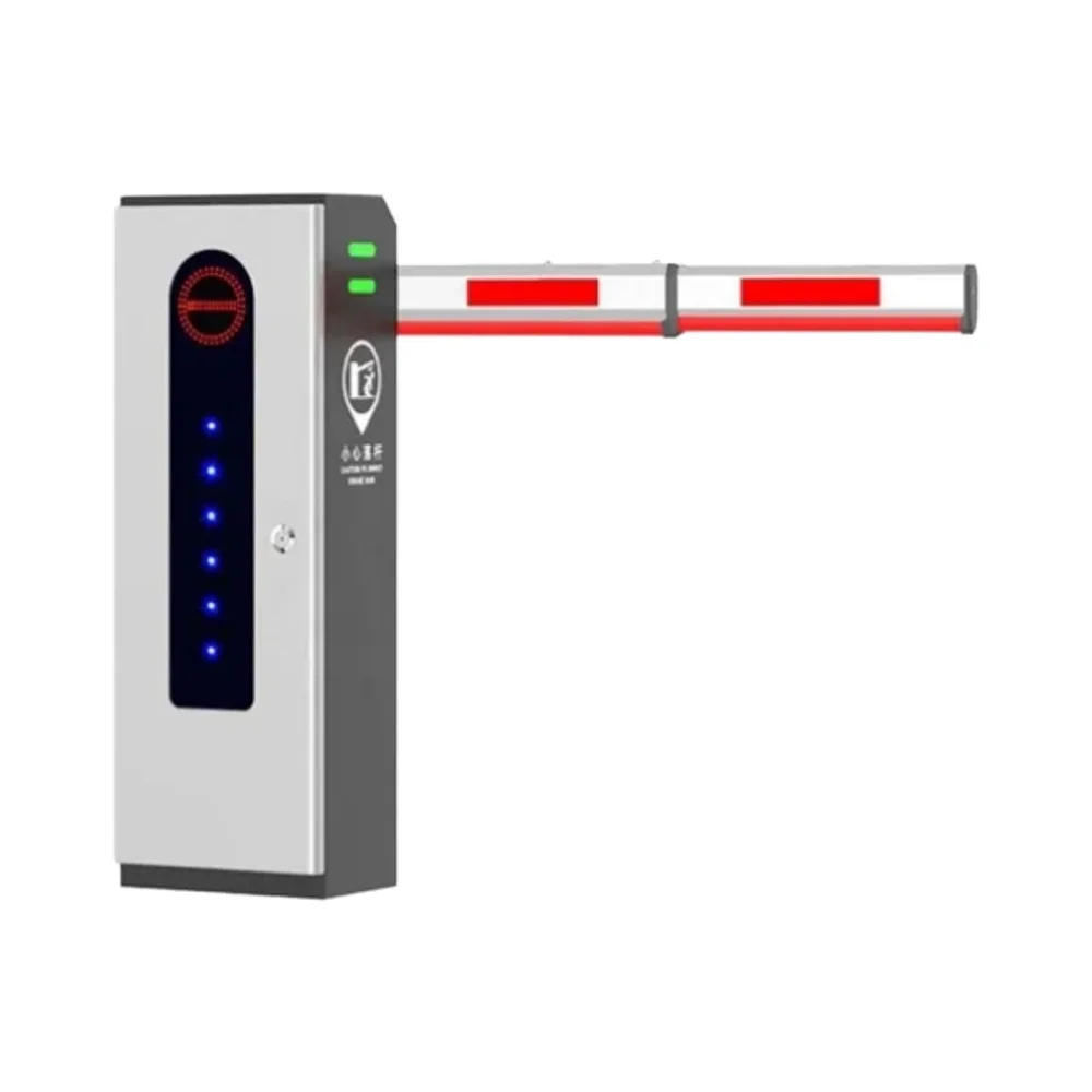 Automatic Boom Barrier Gates for Roadway Traffic Control in Car Parks Durable Aluminum Alloy Steel and Metal Materials