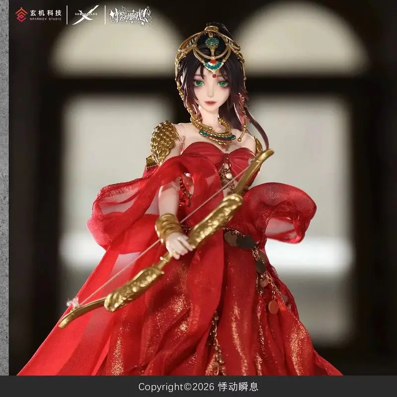 Heartbeat Moment X Ghost Blade Special 1/6 Bjd Blind Box Ruchoma Kolekcjonerska Lalka Ozdoba na Biurko Modna Kolekcja Zabawek