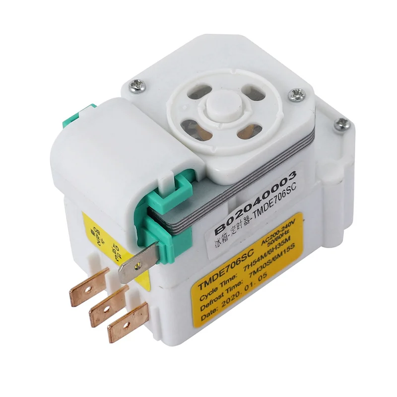 

2X механический таймер размораживания для деталей холодильника TMDE706SC таймер размораживания холодильника
