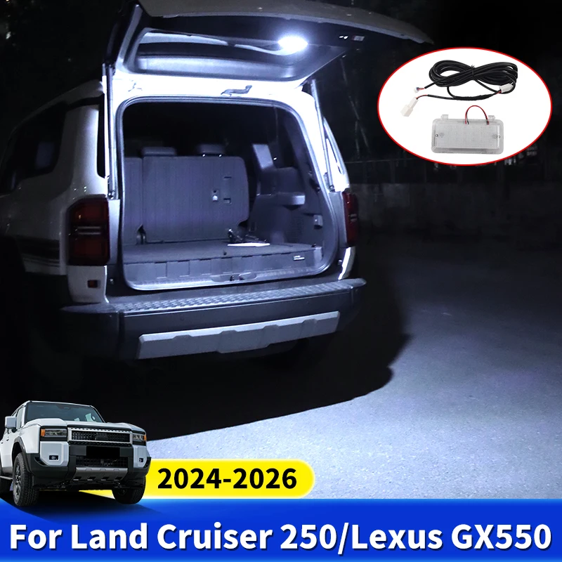 

For Toyota Land Cruiser 250 Prado LC250 2024 2026 Lexus 550 Trunk Light Bright Light Upgrade Accessories Lossless Replacement