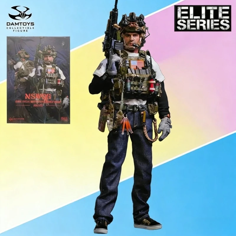 

DAMTOYS Original ELITE SERIES US Navy Special Operations Brigade Soldier Collectible Action Figure Model Toy Gift for Boys