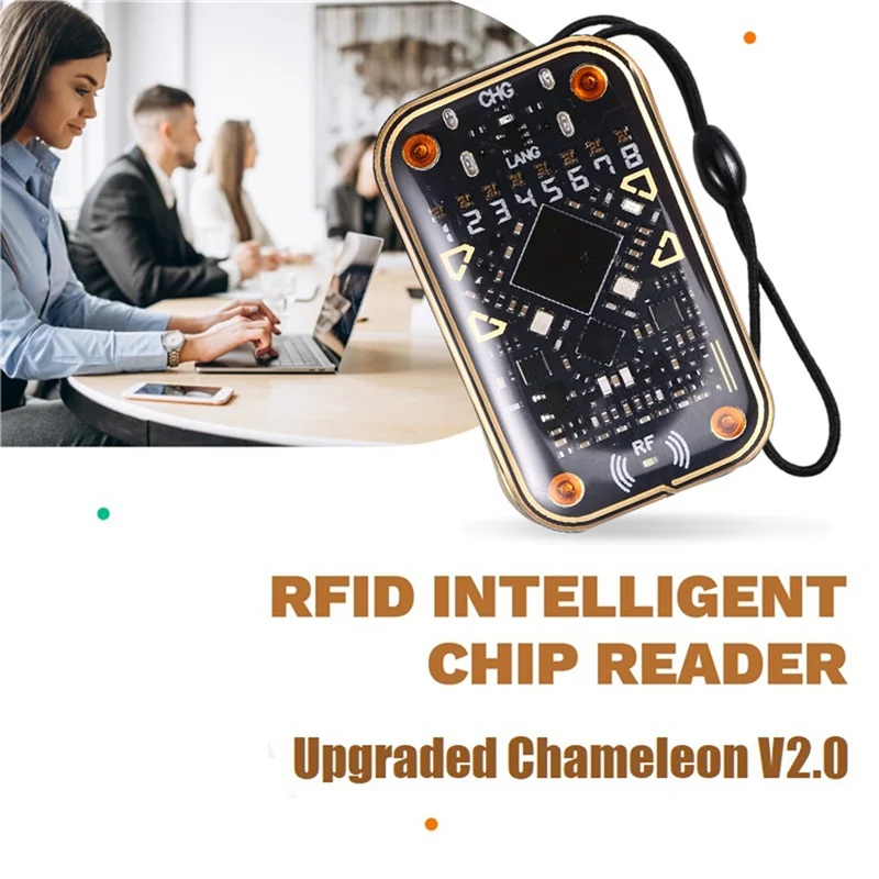 

Chameleon Ultra V2.0 RFID Считыватель смарт-чипов RFID Считыватель смарт-чипов 125K 13,56M Декодирование карт NFC Дубликатор-Y47A