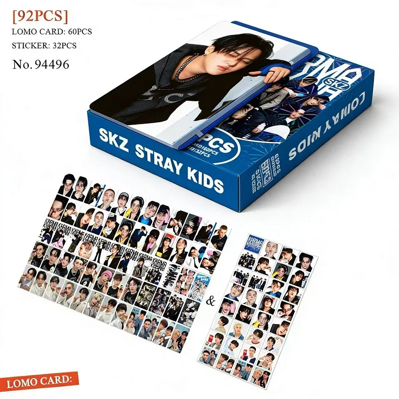 

SKZOO92 group male STRAYKIDS homeless children's small card new special Karma star KPOP peripheral LOMO collection small card