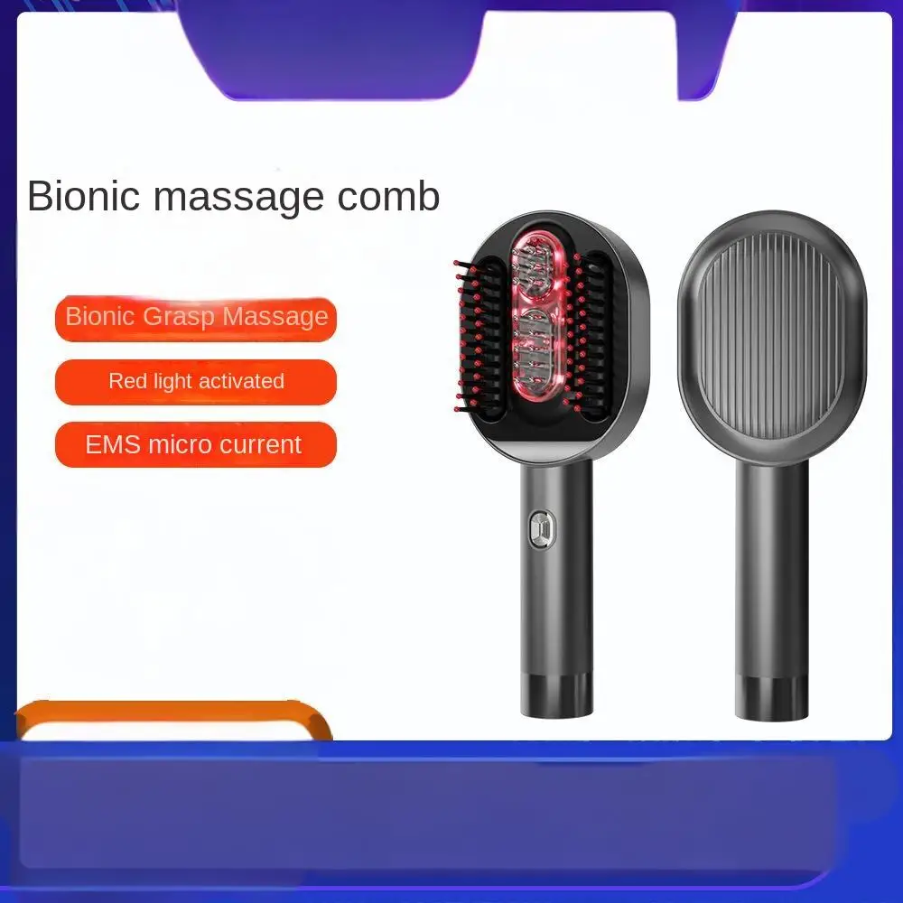 

Scalp Massager Scalp Massager with Red Light & Microcurrent for Hair Density Booster Serum Infusion Comb 3-Speed Adjustable
