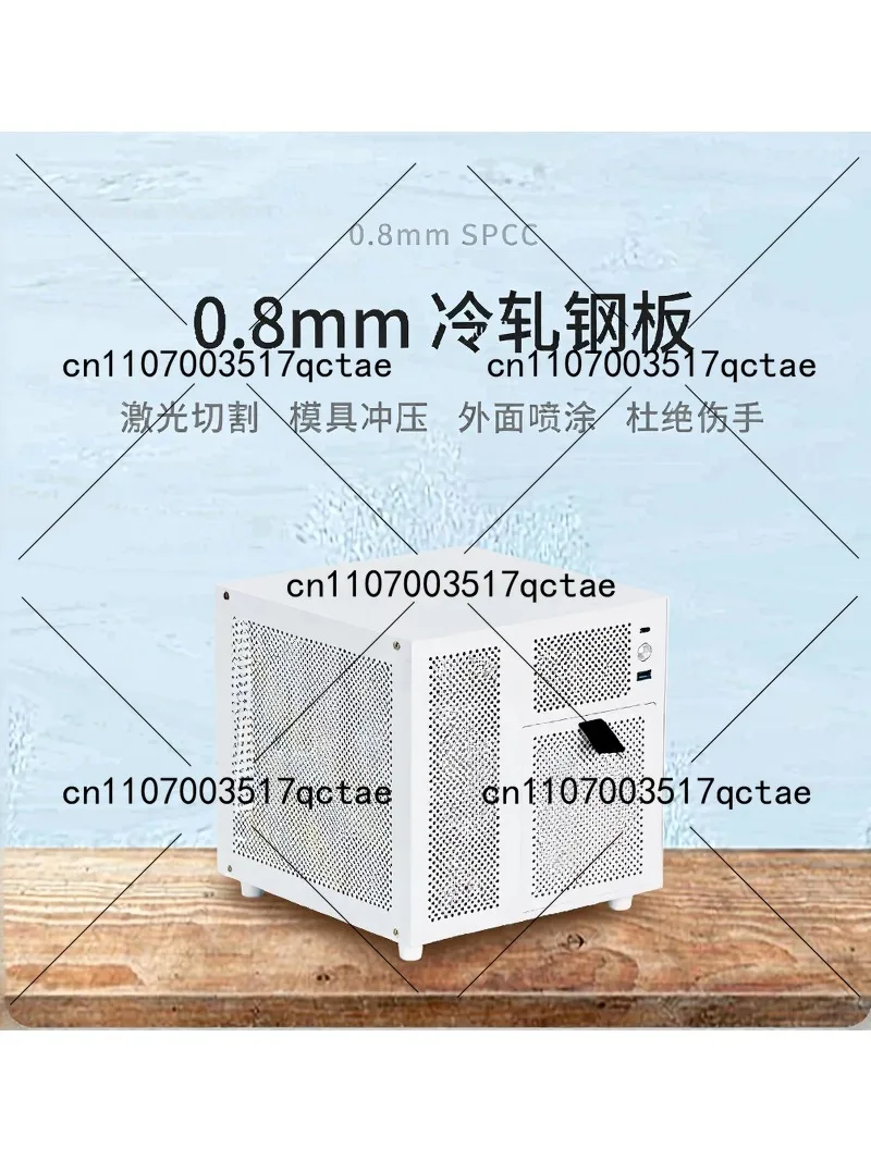 Mini 4-Bay NAS Chassis with Backplane, SFX/SFX-L PSU, ITX Motherboard, Hot Swap Support