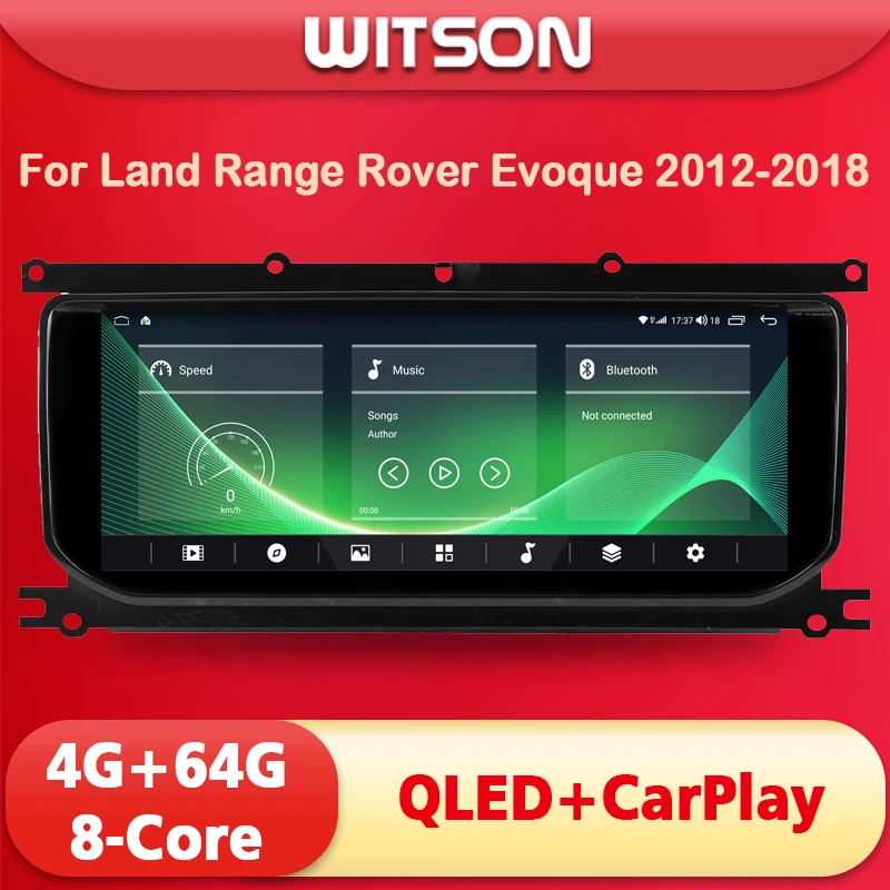 

WITSON Android 14 Auto Stereo for Land Range Rover Sport Vogue Evoque 2012-2018 Carplay GPS Car Multimedia Radio Head Unit