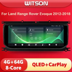 WITSON Android 15 Auto Stereo for Land Range Rover Sport Vogue Evoque 2012-2018 Carplay GPS Car Multimedia Radio Head Unit