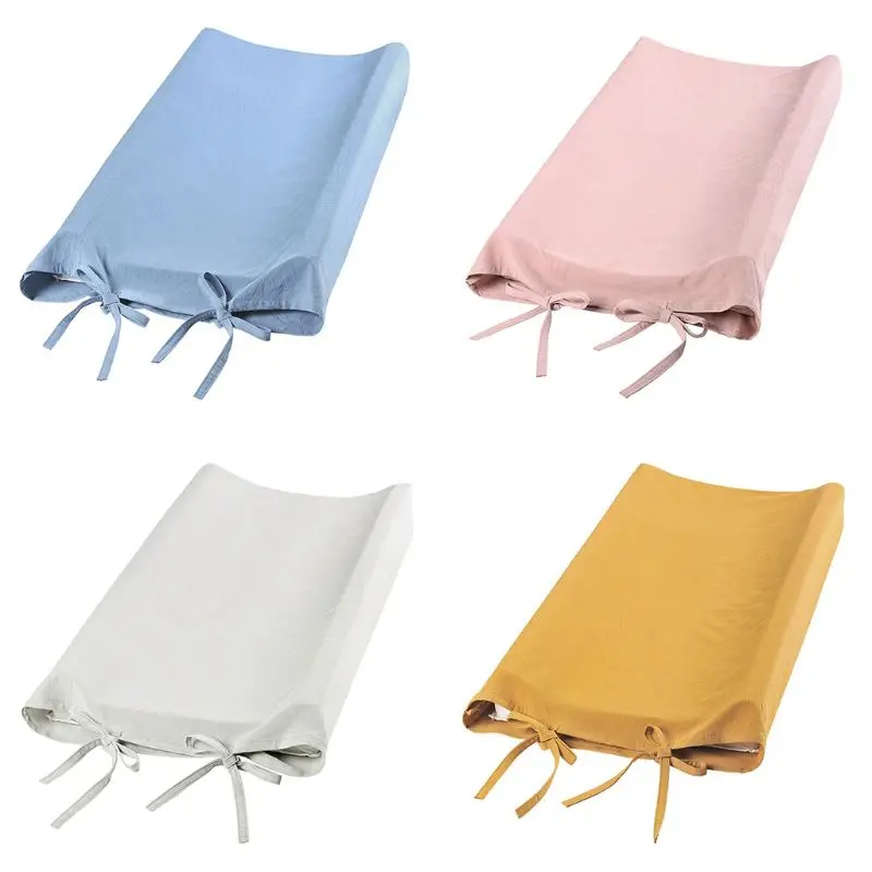 

97BE Solid Color Newborn Baby Breathable Urine Changing Cover Mat Diaper Nappy Bedding Changing Cover Pad Cushion 85x44cm