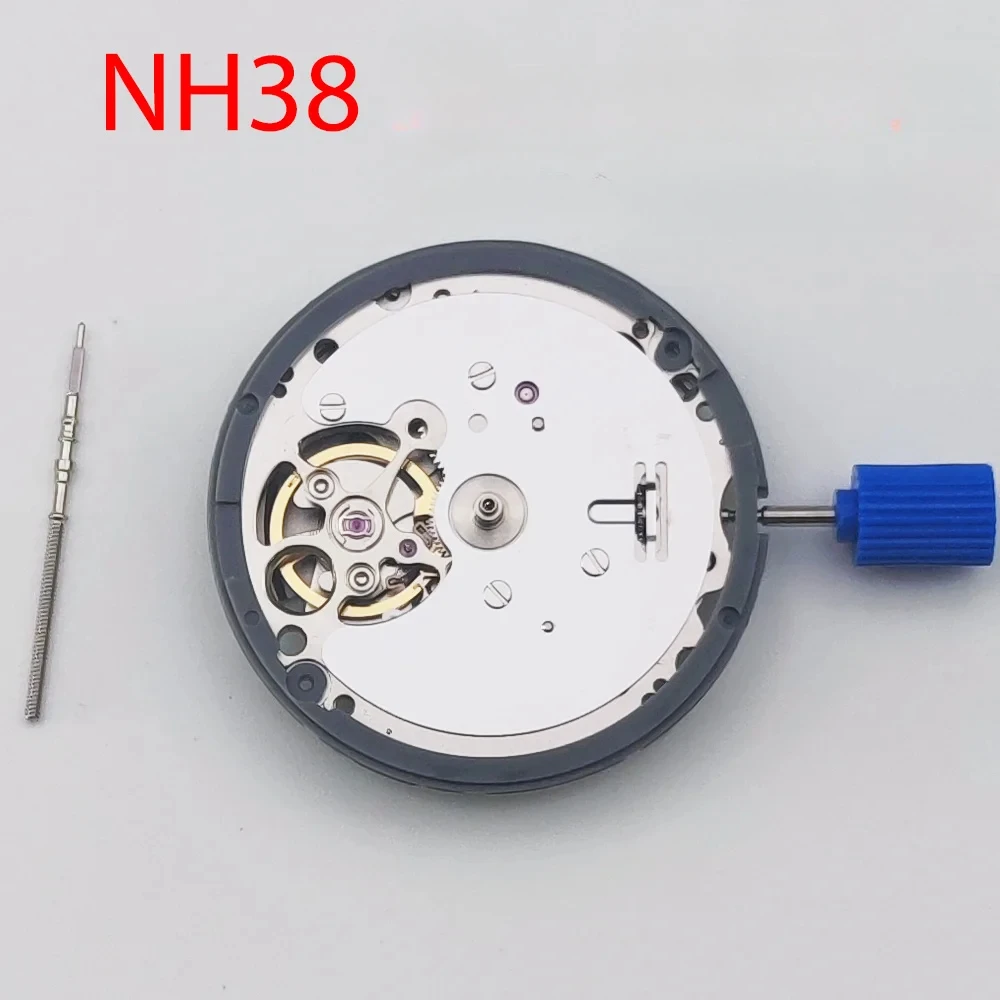 Movimiento NH38 Serie Mod Piezas automáticas de alta precisión Vinte y cuatro joyas Movimiento NH38