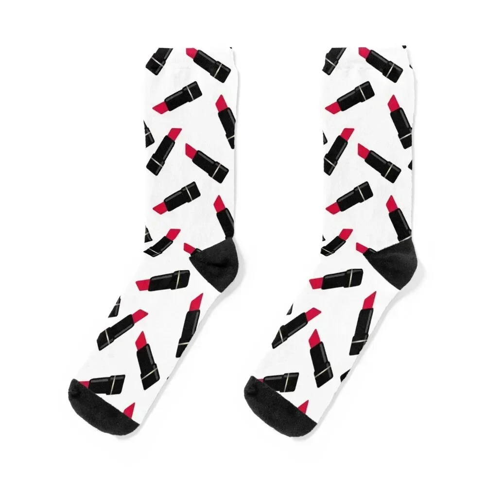 

Red lipstick Socks new in's funny gift halloween tennis Socks For Men Women's