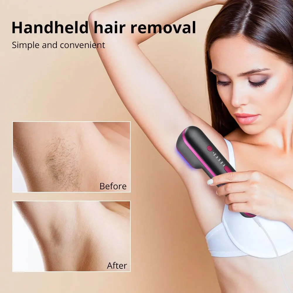 

100000 Flashes IPL Hair Removal Device For Home 5-speed Pulse Light Painless Laser Hair Removal Device