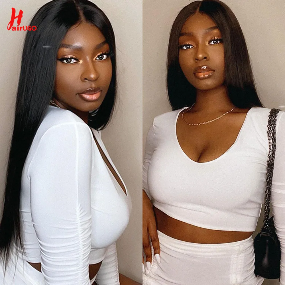 Clearance Sale 2*4 Straight Lace Closure Wigs For Woman 2x4 Lace Closure Human Hair Wigs Straight Human Hair Wigs Glueless Wigs