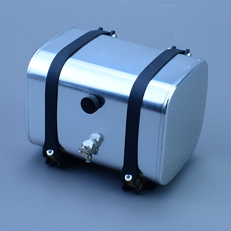 1:14スケールメタルシミュレーションマイクロ油圧オイルタンク、タミヤRCトラックティッパーSCANIA 770S VOLVO FH16 ACTROS MAN車用装飾