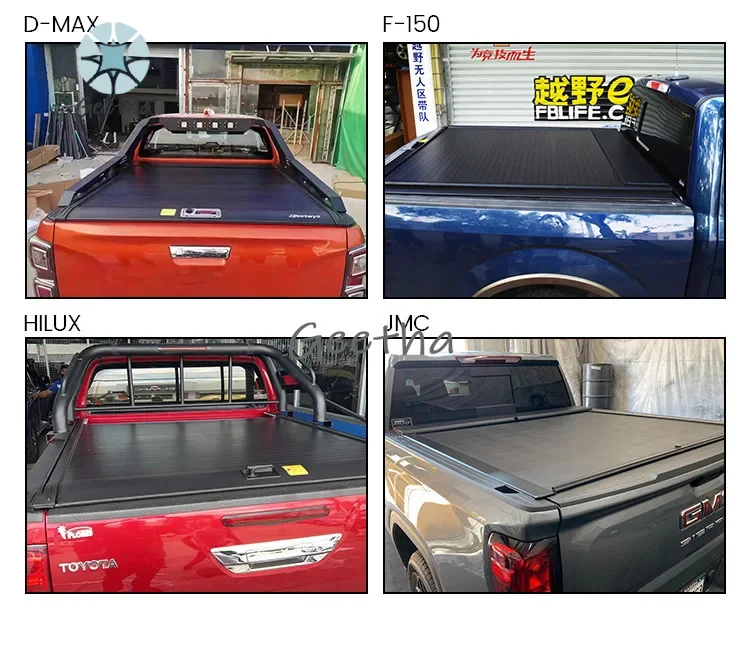 

Pickup Tonneau Cover Pickup Truck Bed Roller Shutter Lid Tonneau Cover Trunk Lid for mitsubishi Lancer
