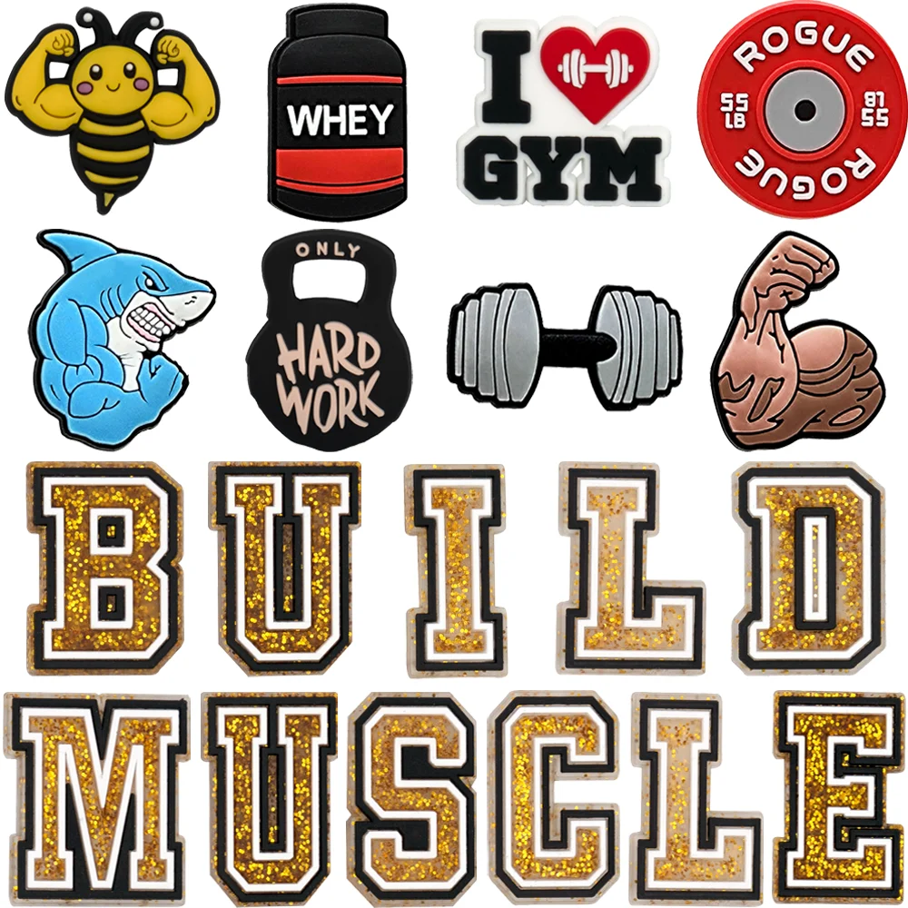 1-19-шт-аксессуары-для-обувных-подвесок-серии-muscle-булавки-для-гантелей-для-украшения-обуви-сандалии-с-26-золотыми-буквами-сабо-пряжки