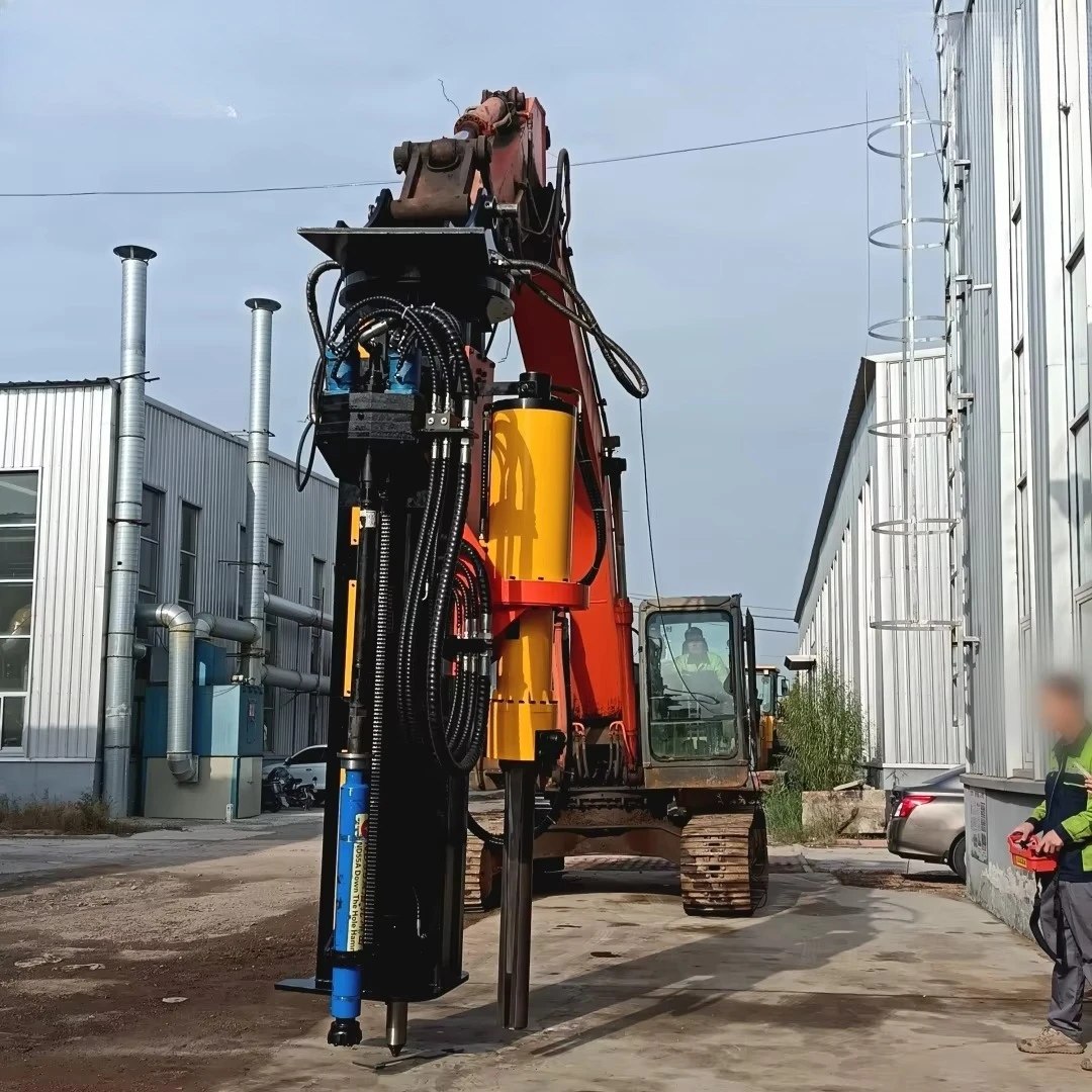 Integrated Hydraulic Rock Drill Splitter Crawler Diesel Powered Split All-in-one Machine For Granite Quarry Hard Rock Excavation