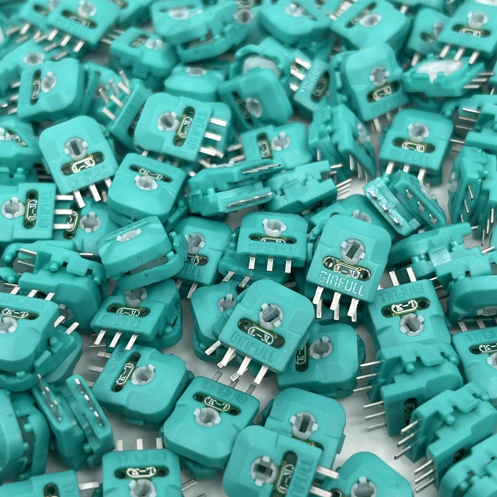 20/30 pces efeito hall 3d potenciômetro analógico joystick eixo resistor para controlador ps5 vara micro interruptor sensor módulo
