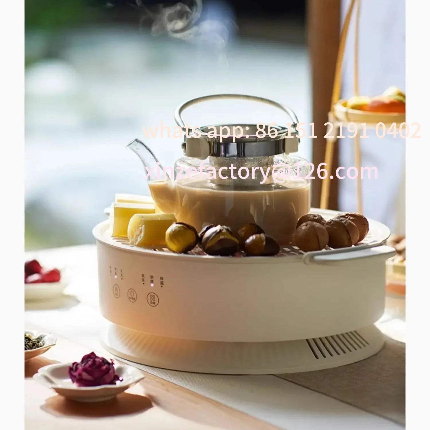 Be suitable for 220V Electric Tea Stove Glass Teapot Set Home Use Fast Heating Health Tea Makercustomizable