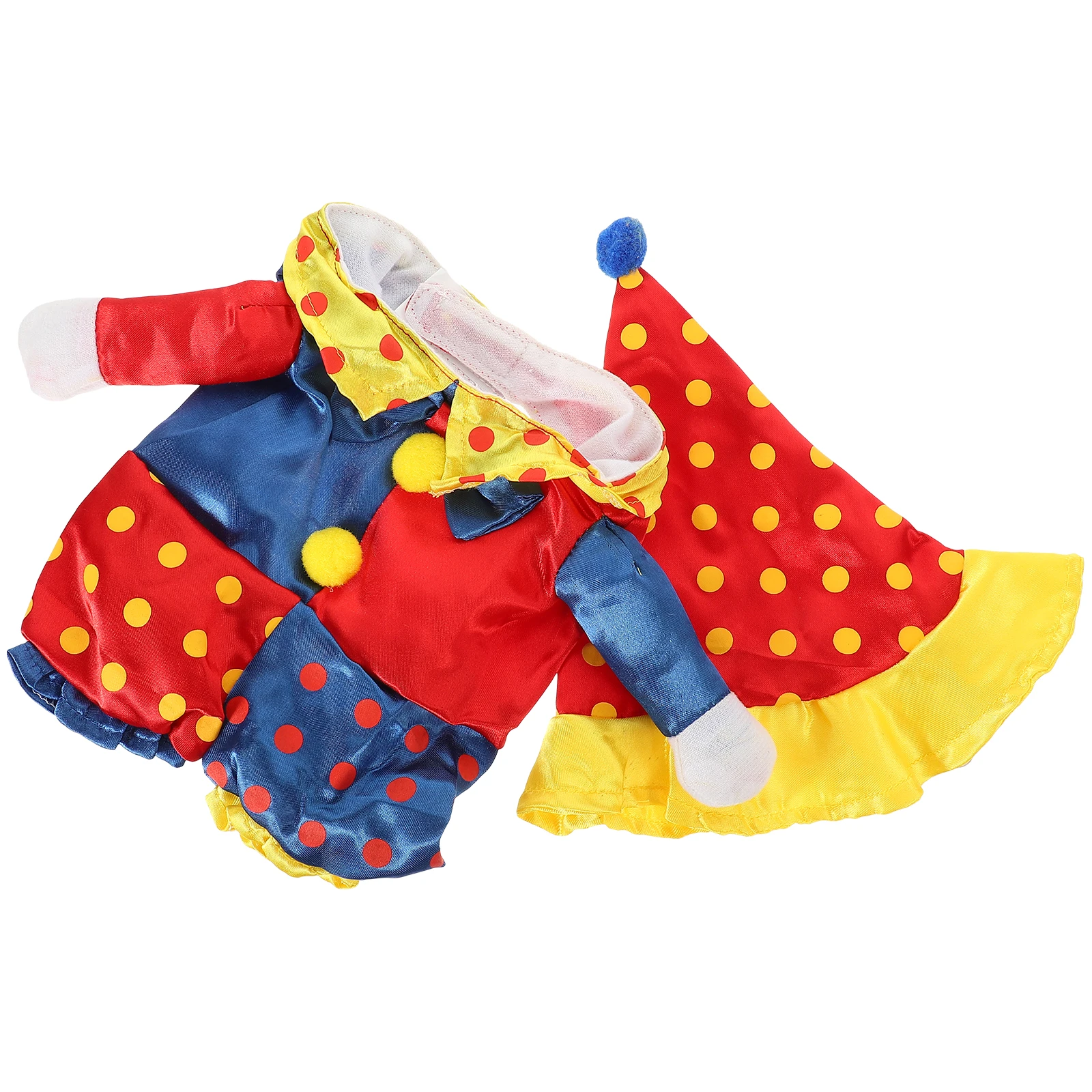 

Cute Dog Circus Outfits Coat Costume for Small Dogs Pet Clothing Costumes Dress Clown Puppy