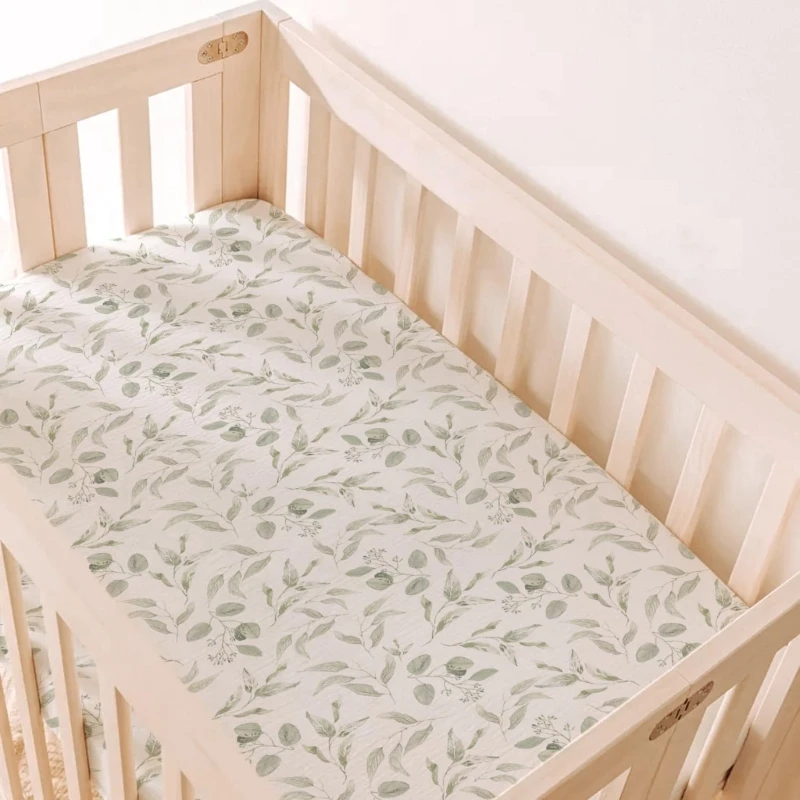 1 ชุดเด็กติดตั้ง Bassinet แผ่นทารกแรกเกิดเปลี่ยนแผ่น Soft & Breathable ติดตั้งแผ่น Cradles ที่นอน