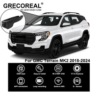 GRECOREAL 4K Dash Cam Front Rear 2160P WiFi Car Dual Dashcam APP Control Easy Install Plug Play Compatible with GMC Terrain Mk2