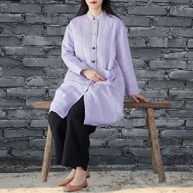 Guyune Linen Cotton-Padded Coat: Real-World Performance in Cold Winters