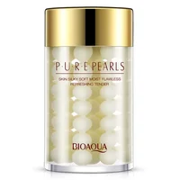 BIOAQUA – masque de nuit à l'essence de perle Pure, soin du visage, reconstitution, crème coréenne, masque hydratant blanchissant 5