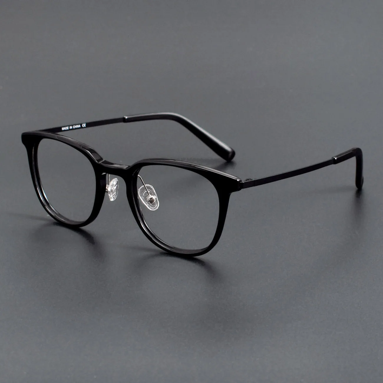 

Brand Design Titanium & Acetate Men Optical Glasses Frame Women Glasses Spetacle Eyewear Customize Myopia Prescription Glasses