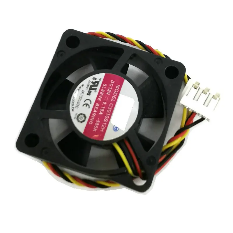 New Original  C3010S12L DC12V 0.07A C3010S12H 0.10A 30x30x10MM 3Lines Cooling Fan