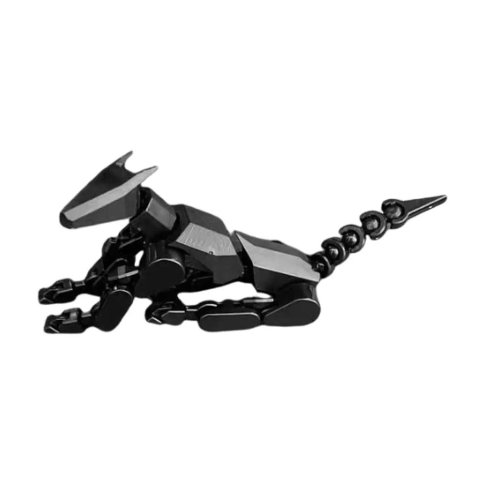 13 3D Printed Robo Dog Multi-Joint Movable Robot Dog Dummy Dog Gift for Collectors Desktop Decorations