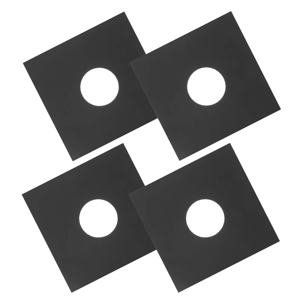 

4 Pcs Record Sleeves 12 Inch Kraft Paper Covers Dust Free Protection Album Protective Cover Record Bag