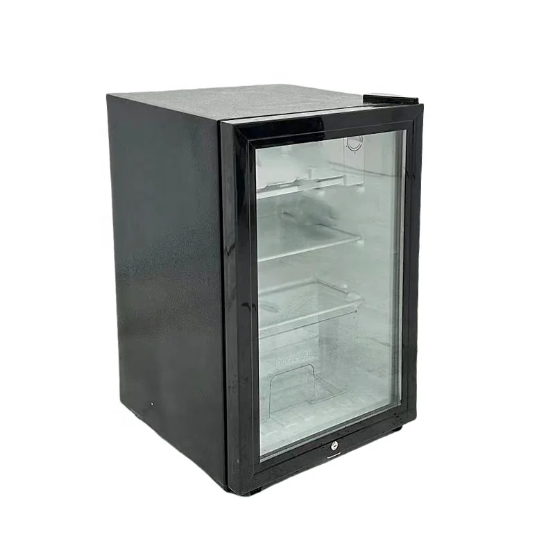 Refrigerator Freezer With Glass Door Hot Sale Single Door Hotel Portable 33l 43l Hotel Smart Mini Bar Fridge