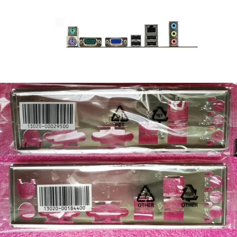 I/O Original IO I/O Shield  Blende  For ASUS M5A78L-M LX3、M5A78L-M LX3 PLUS、M2N68-AM SE2 Motherboard